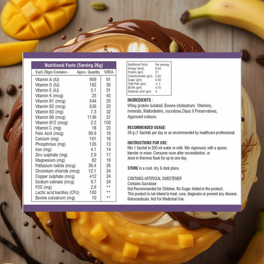 Whey Protein Isolate (Pack of 2 Boxes)