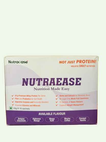 Nutraease Whey Protein Isolate (Mix Flavors)