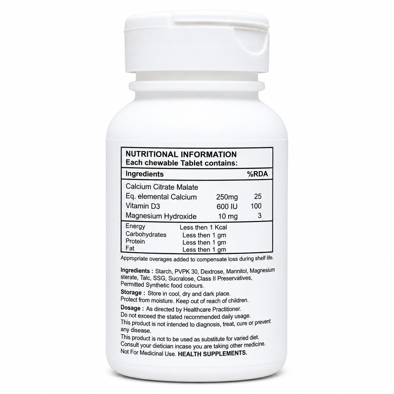 Nutraease Calcium Power Tablets