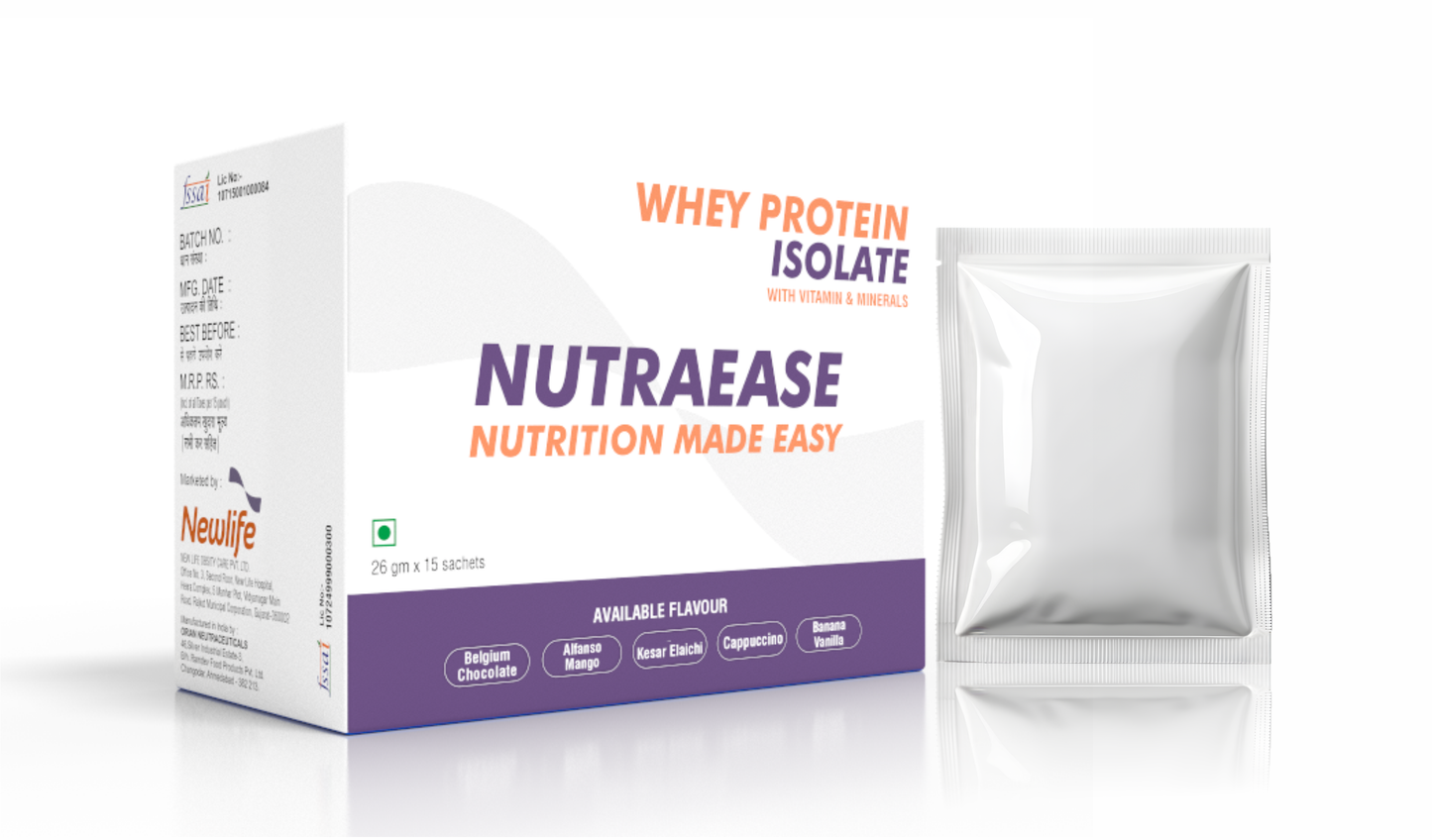 Whey Protein Isolate (Pack of 2 Boxes)