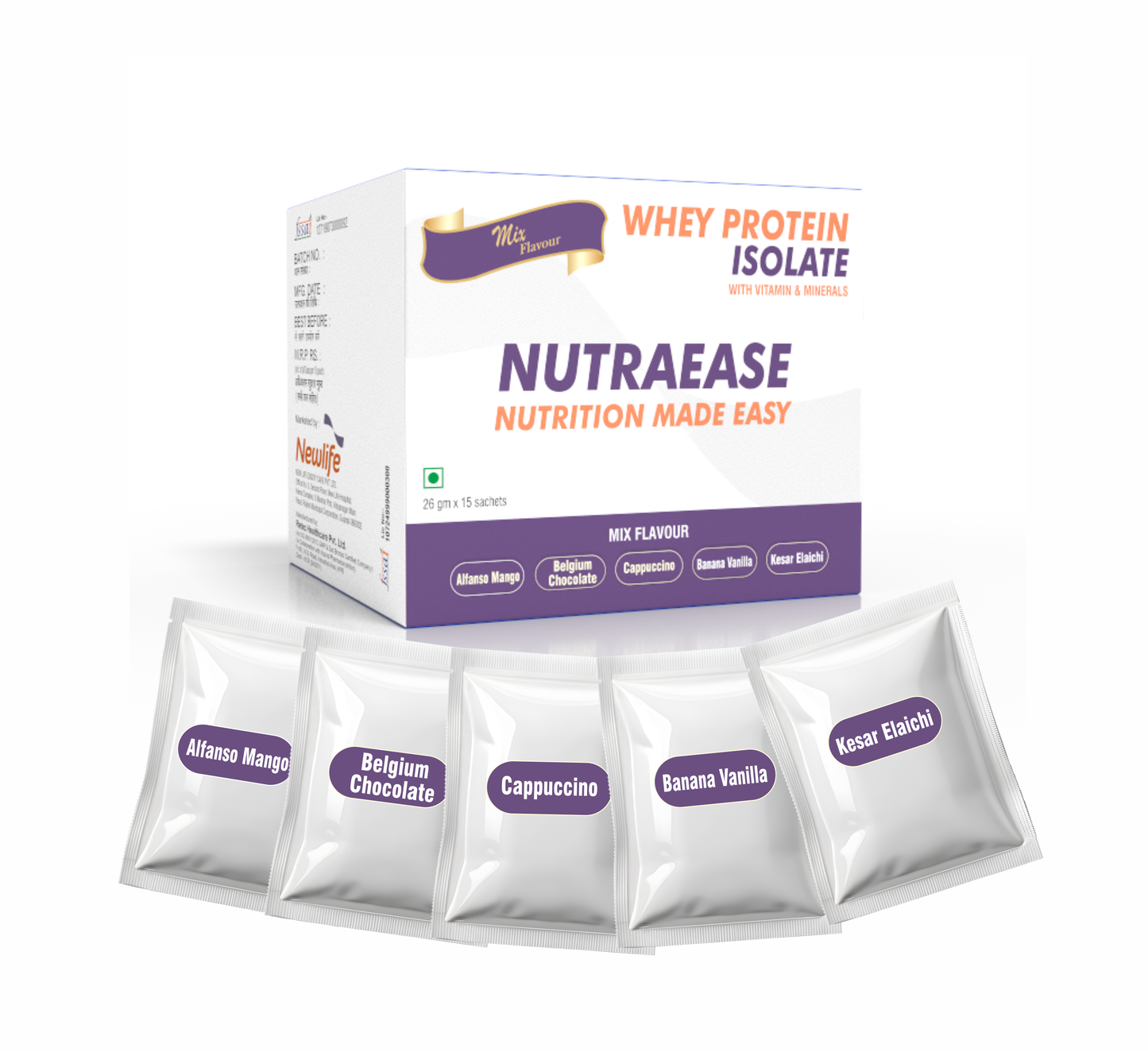 Whey Protein Isolate (Pack of 2 Boxes)