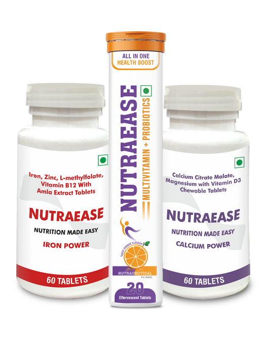 Daily Health Booster ( 3 tubes of mv and 1 bottle of iron and 1 bottle of calcium )